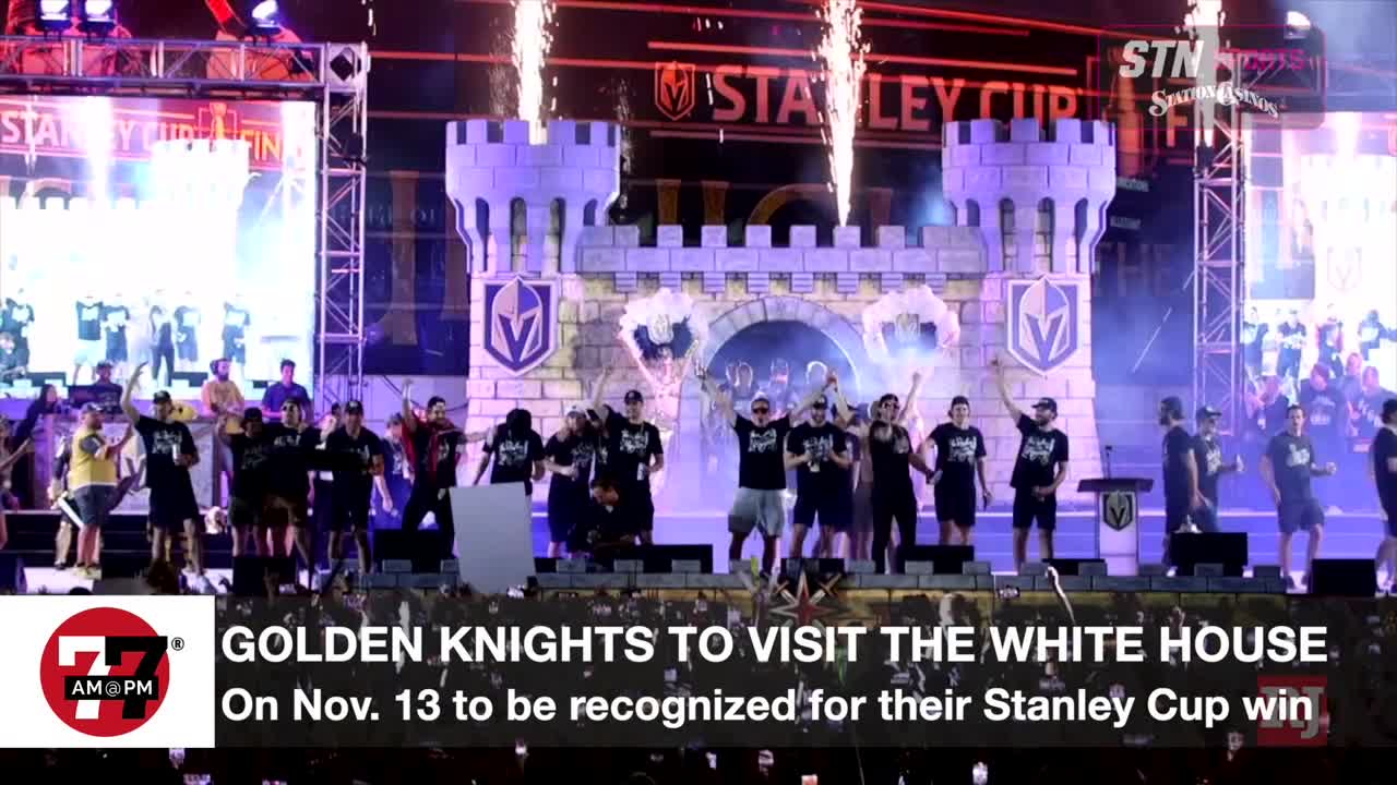 Golden Knights to celebrate at the White House