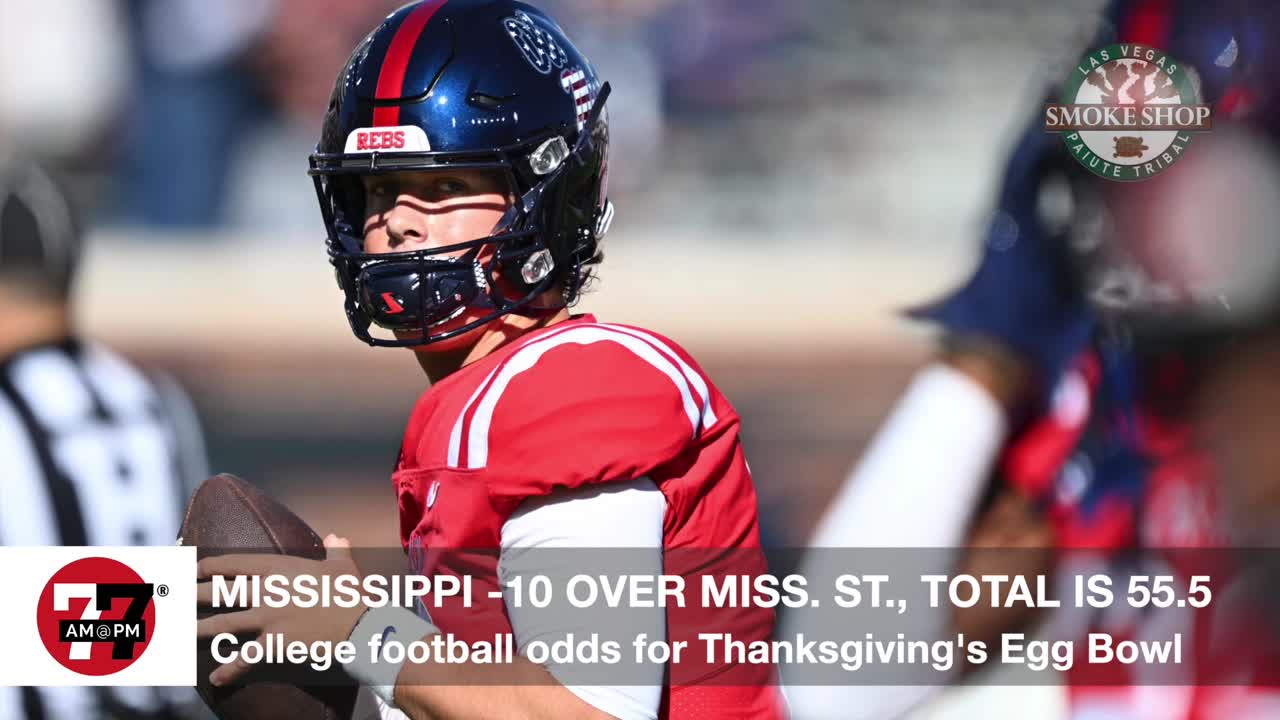 Mississippi favored over Miss. St in Thanksgiving's Egg Bowl