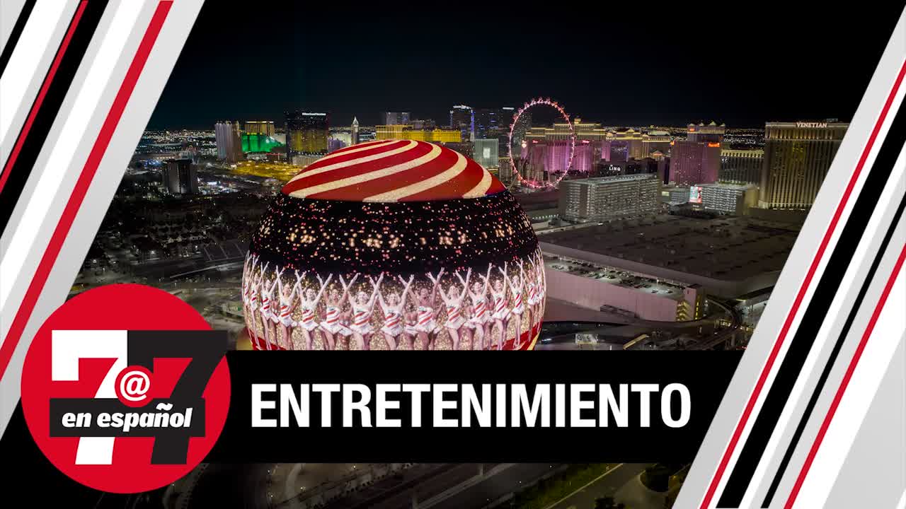 Vegas Sphere muestra a bailarinas Rockettes
