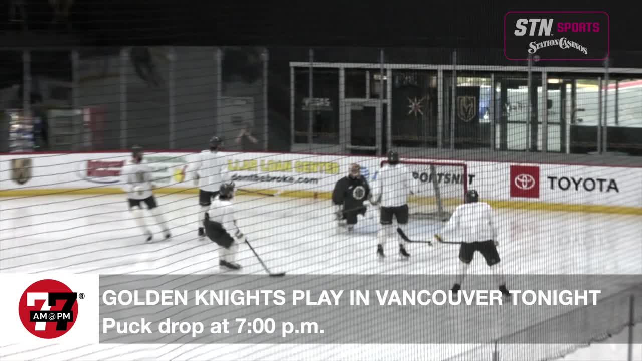 Golden Knights' road trip continues Thursday night