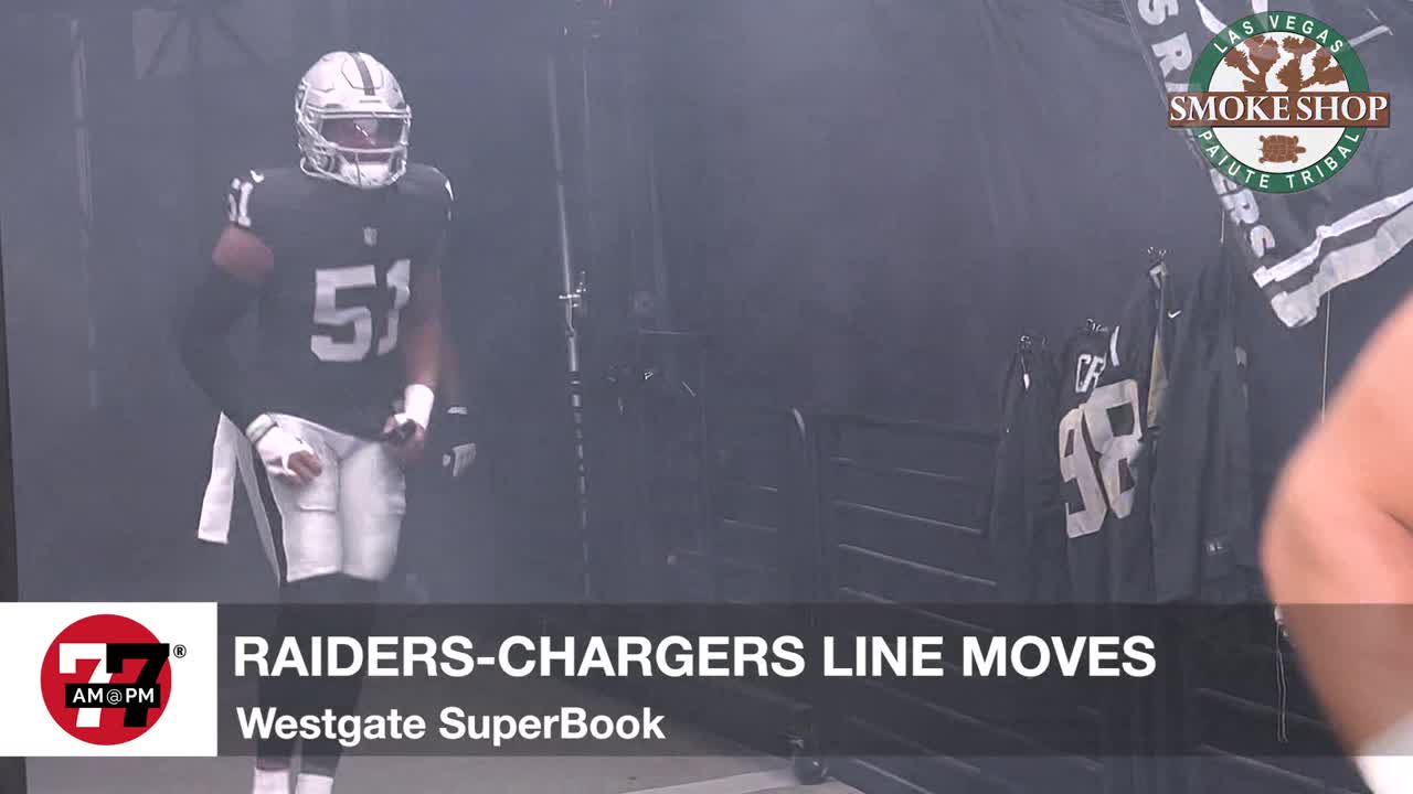 Raiders-Chargers line moves