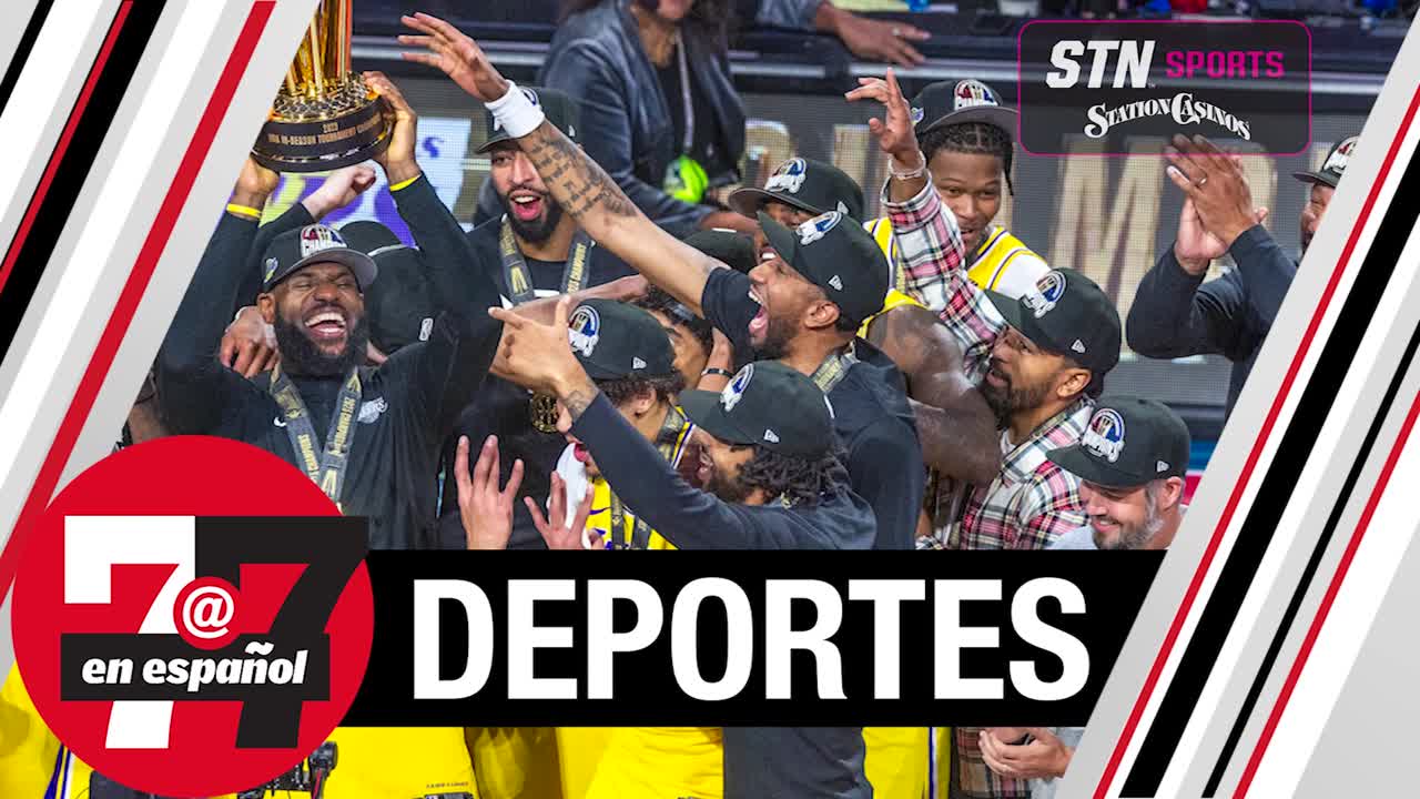 Lakers se coronan campeones en Las Vegas