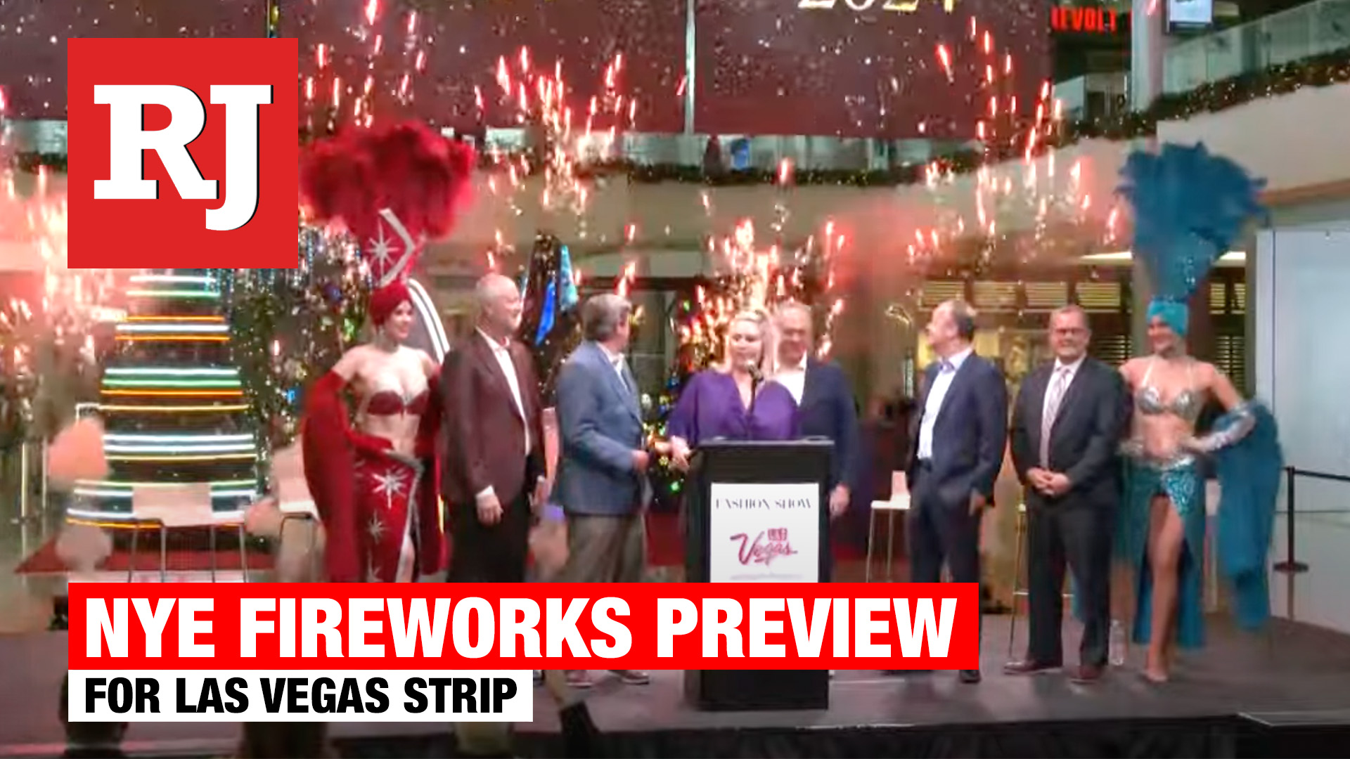 New Year's Eve fireworks show preview