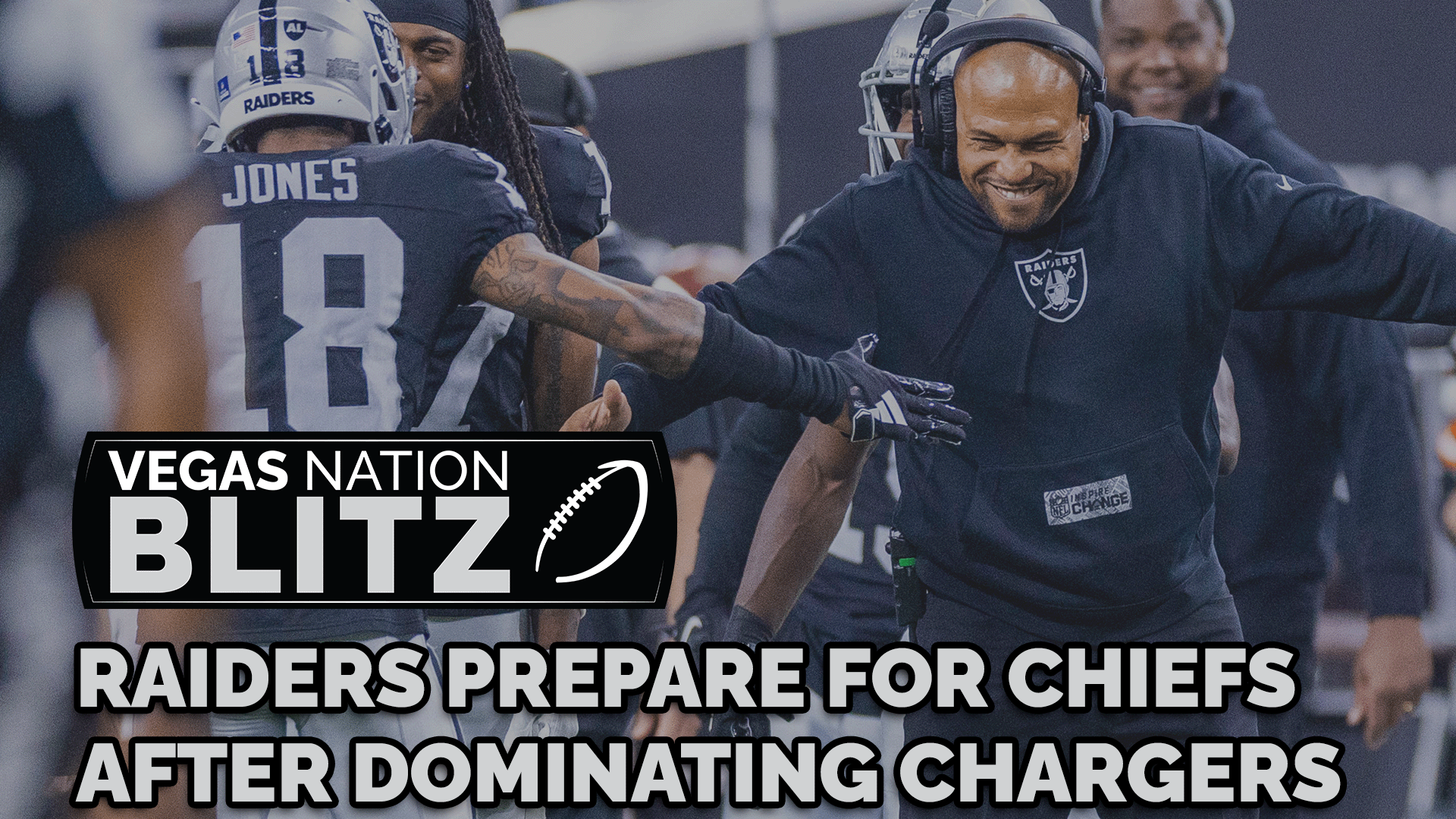 Las Vegas Raiders dominate Chargers, prepare for Chiefs rematch | Vegas Nation Blitz