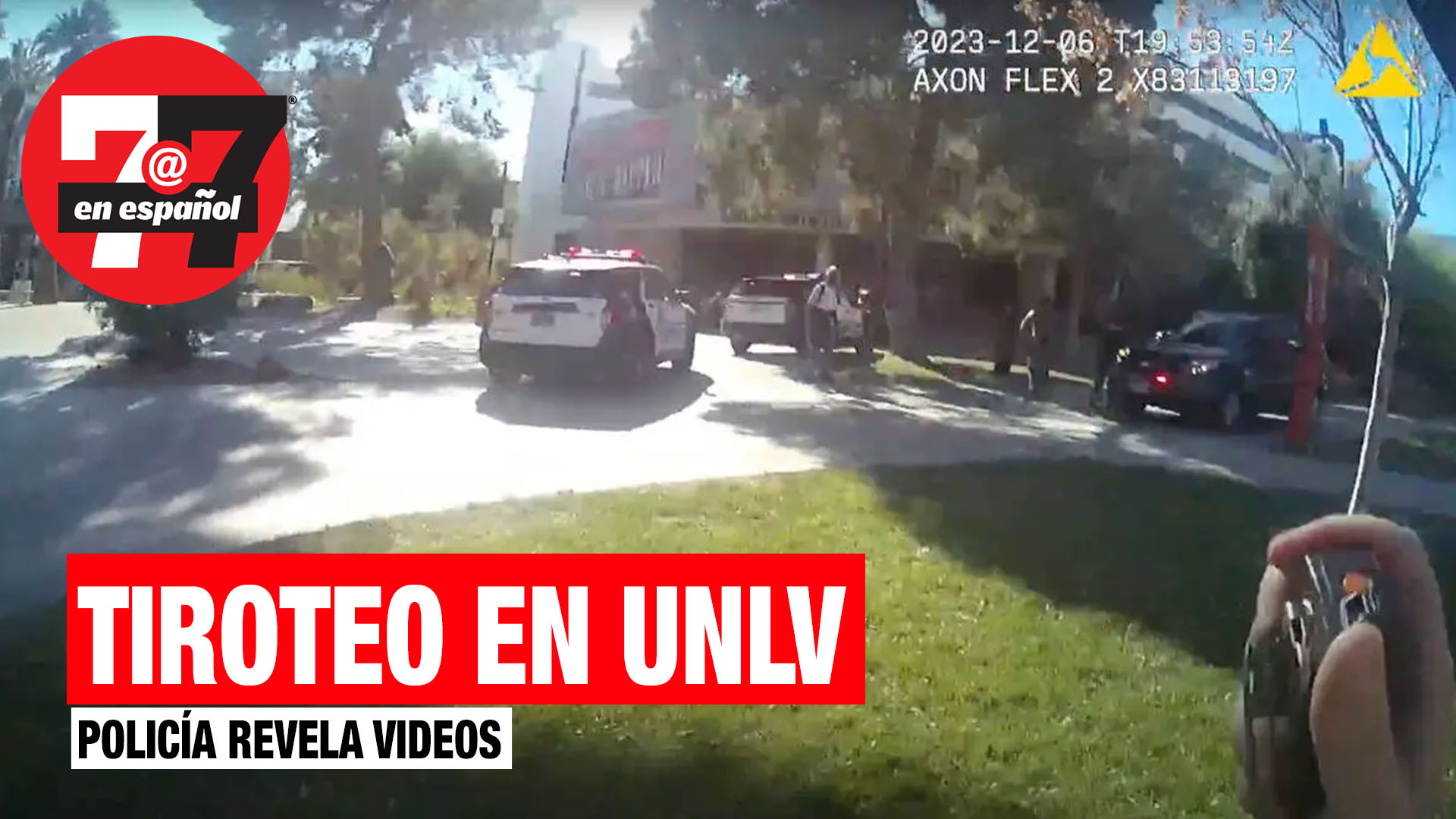 Noticias de Las Vegas | Policía metropolitana revela videos de tiroteo en UNLV