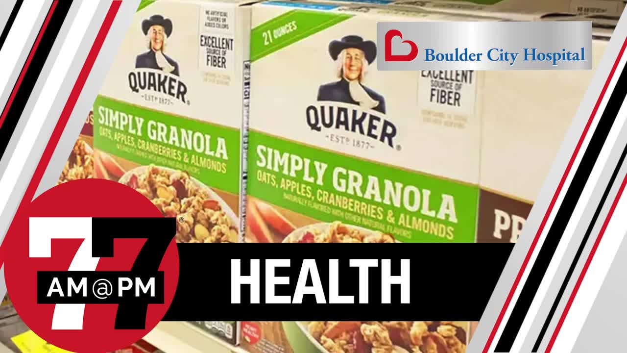 Varieties of Quaker Oats granola bars, cereal recalled over salmonella threat