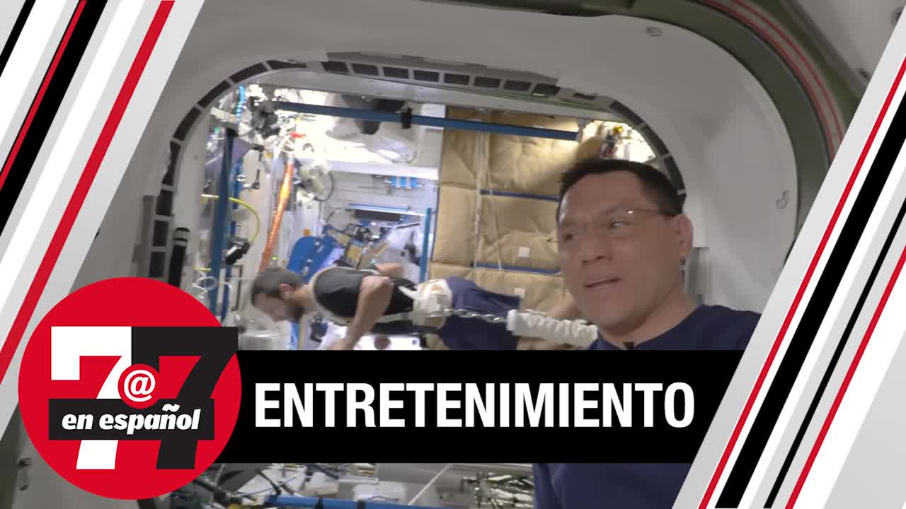 Revelan cómo astronautas de la NASA hacen ejercicio