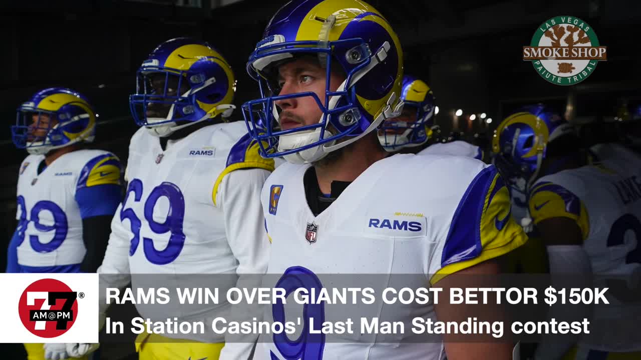 Rams defeat the Giants cost bettor $150K