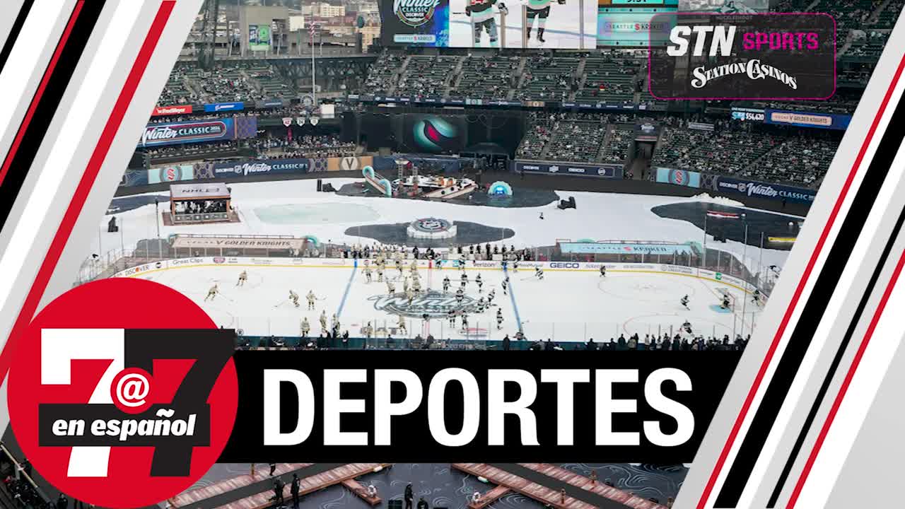 Vegas Golden Knights juegan al aire libre contra Kraken