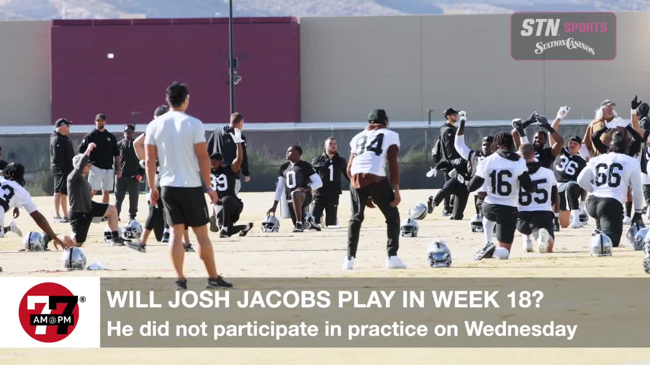 Will Josh Jacobs play in week 18?