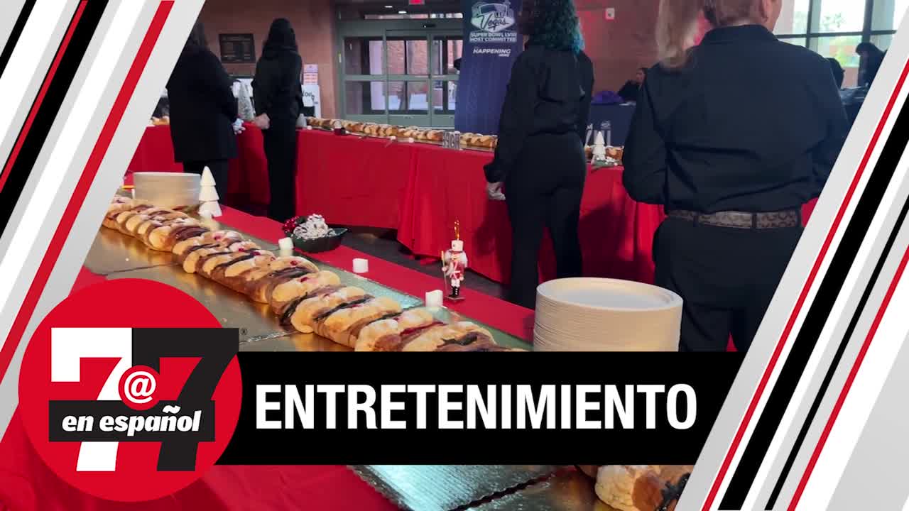 Hacen rosca de Reyes más grande del Condado Clark