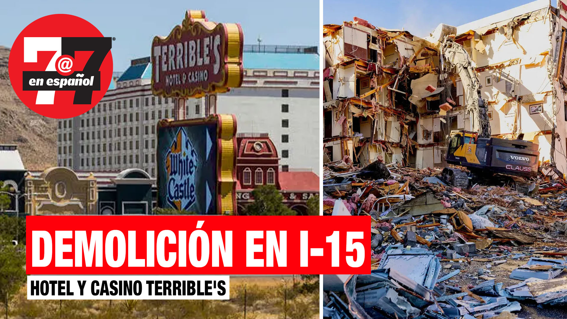 Noticias de Las Vegas | Hotel y casino es demolido para construir parque industrial