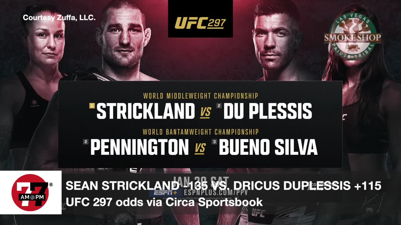 UFC 297 odds