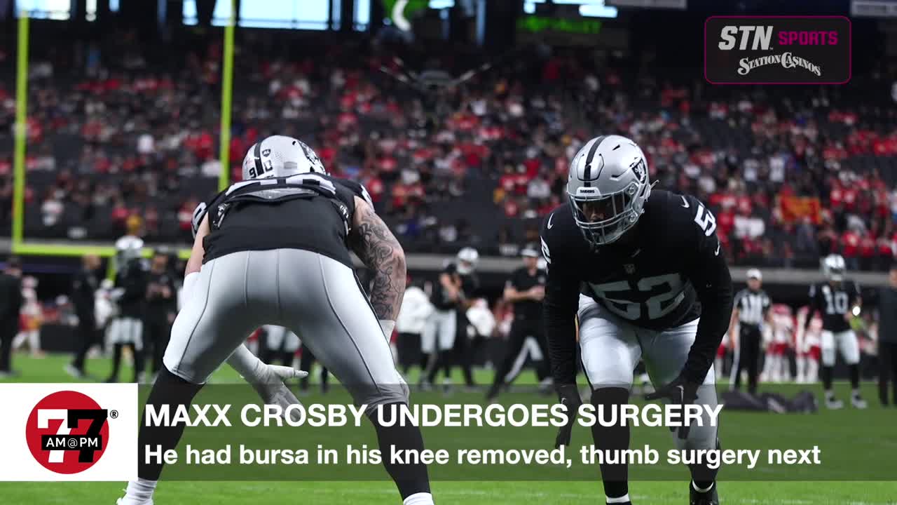 Maxx Crosby undergoes surgery