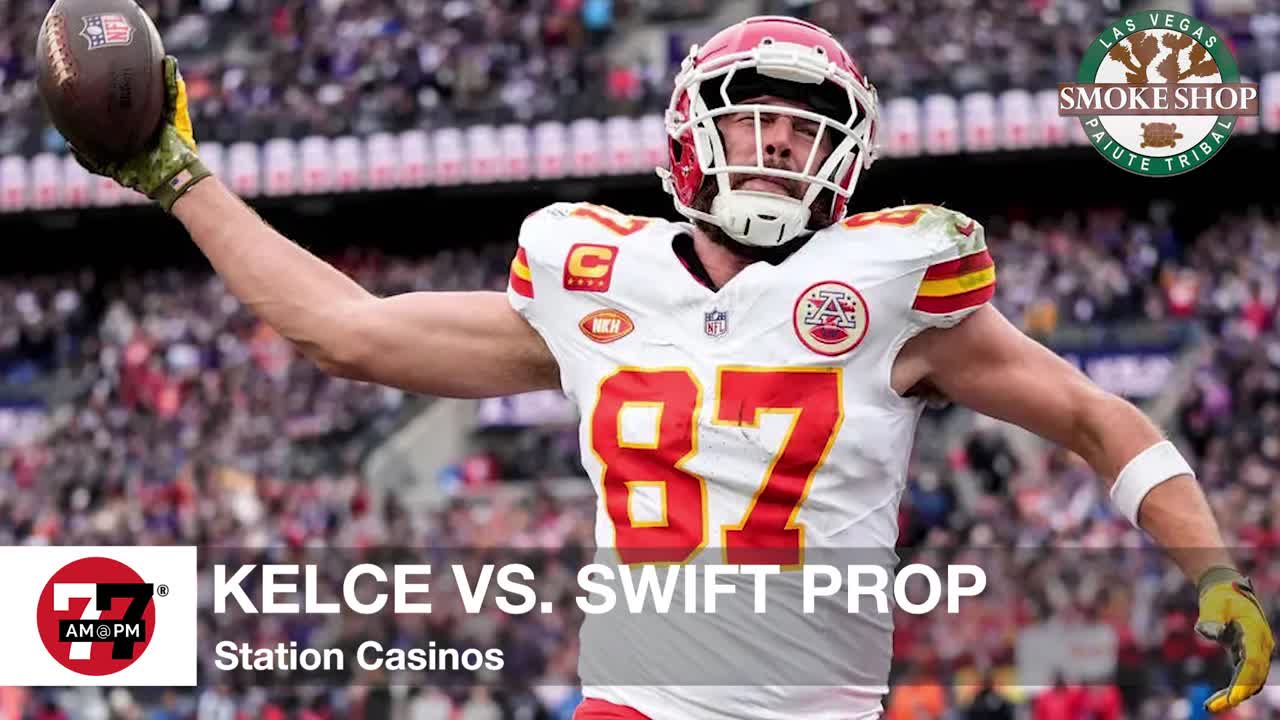 Kelce versus Swift prop