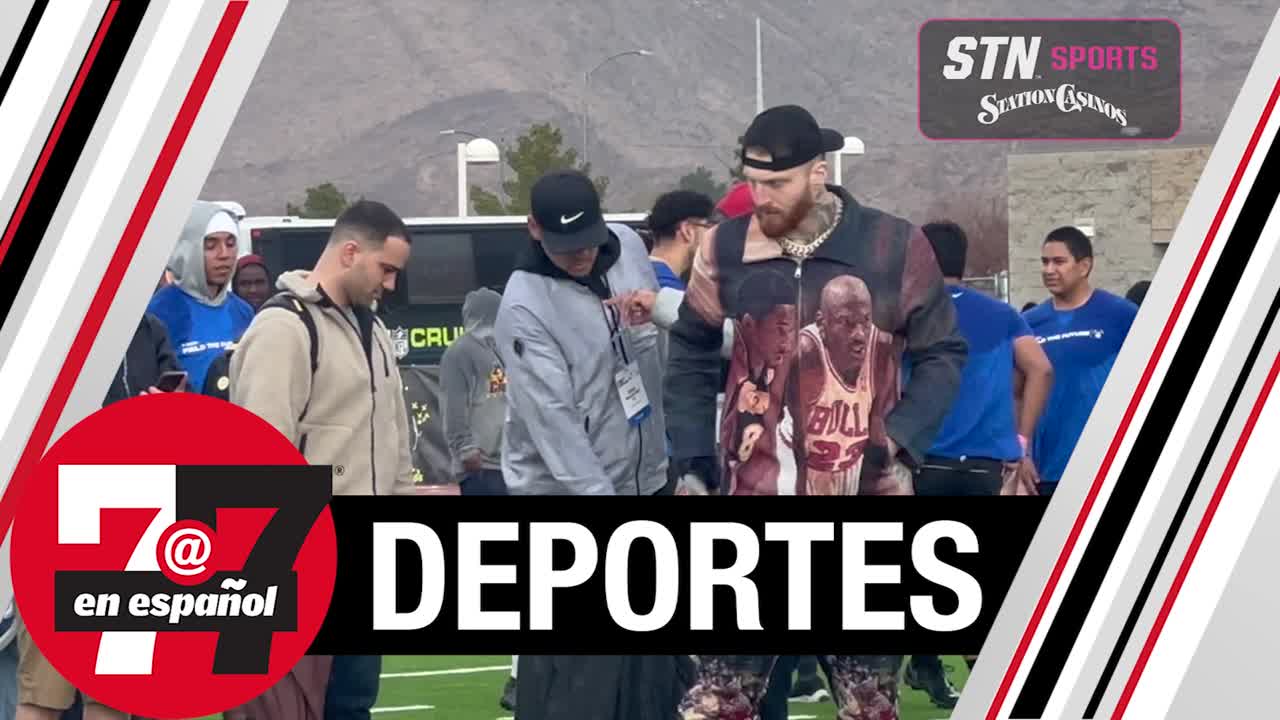 Un jugador de los Raiders se une a jóvenes