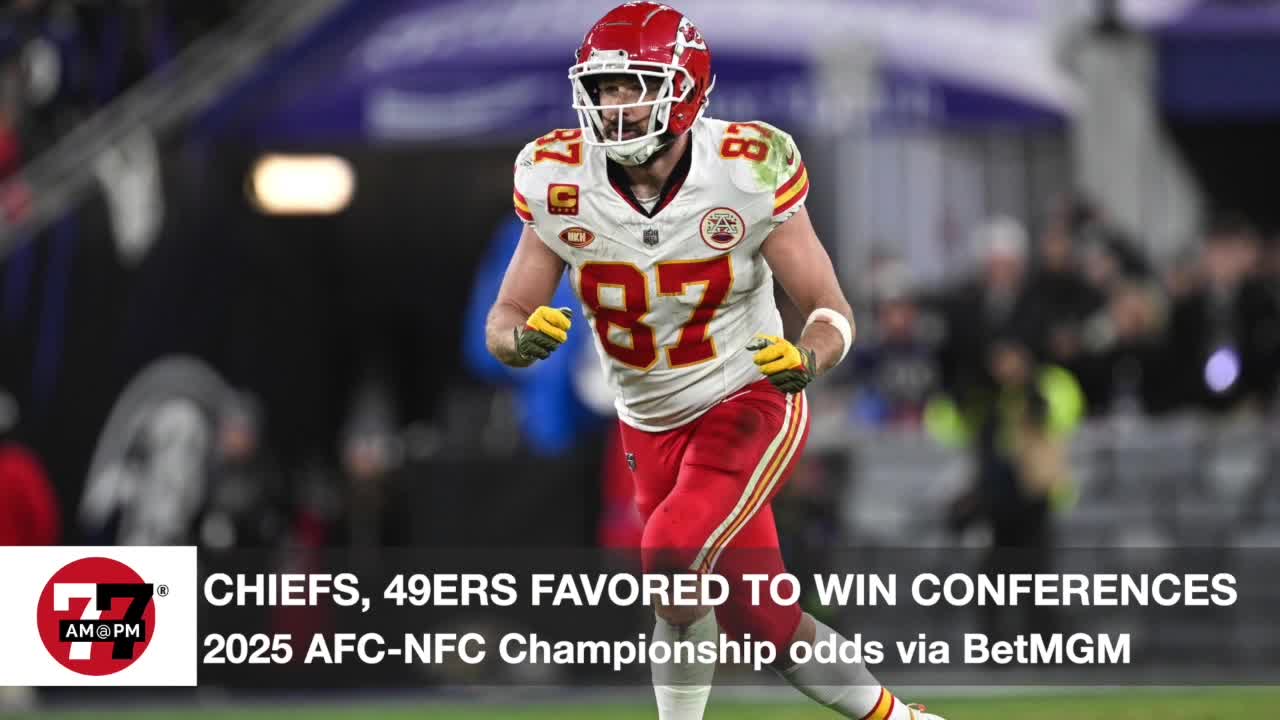 Chiefs, 49ers favored to win conferences