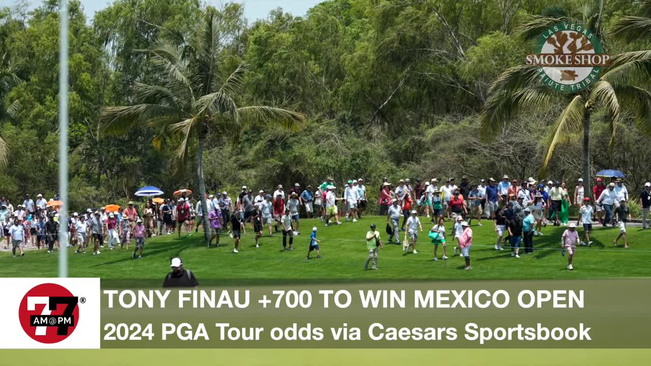 Tony Finau plus 700 to win Mexico Open