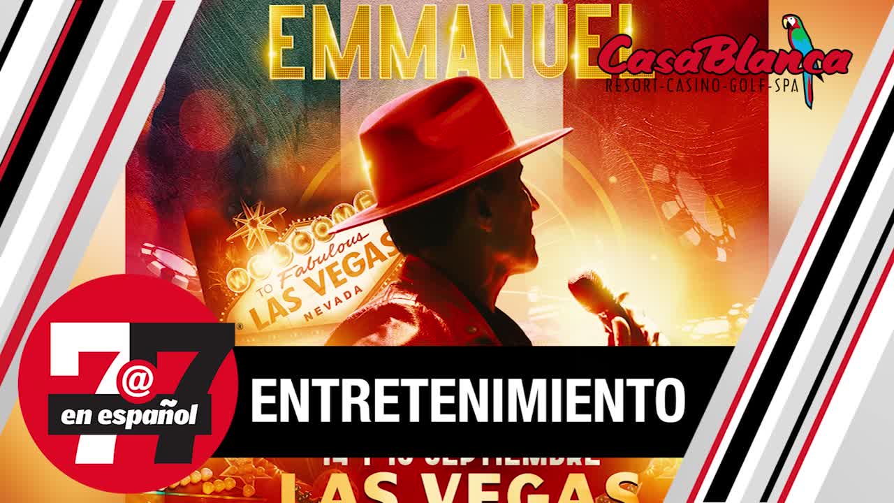 Emmanuel anuncia conciertos en Las Vegas