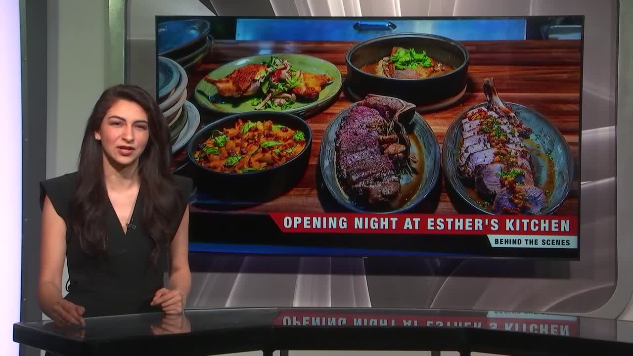 Opening night at new Esther's Kitchen