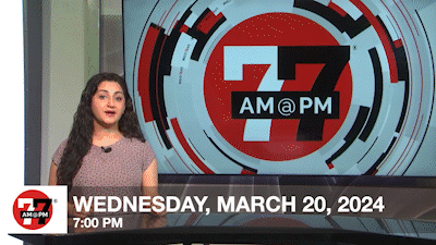 7@7 PM for Wednesday, March 20, 2024