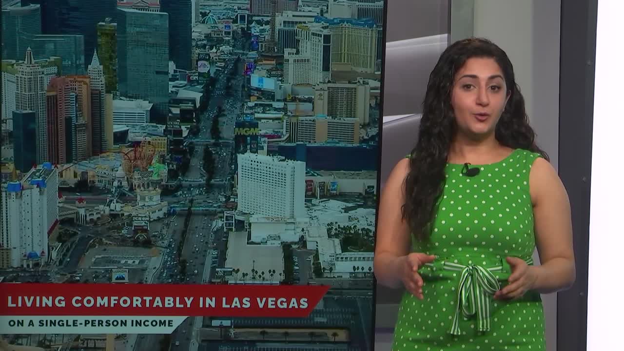 Here’s how much a single adult needs to make to ‘live comfortably’ in Las Vegas