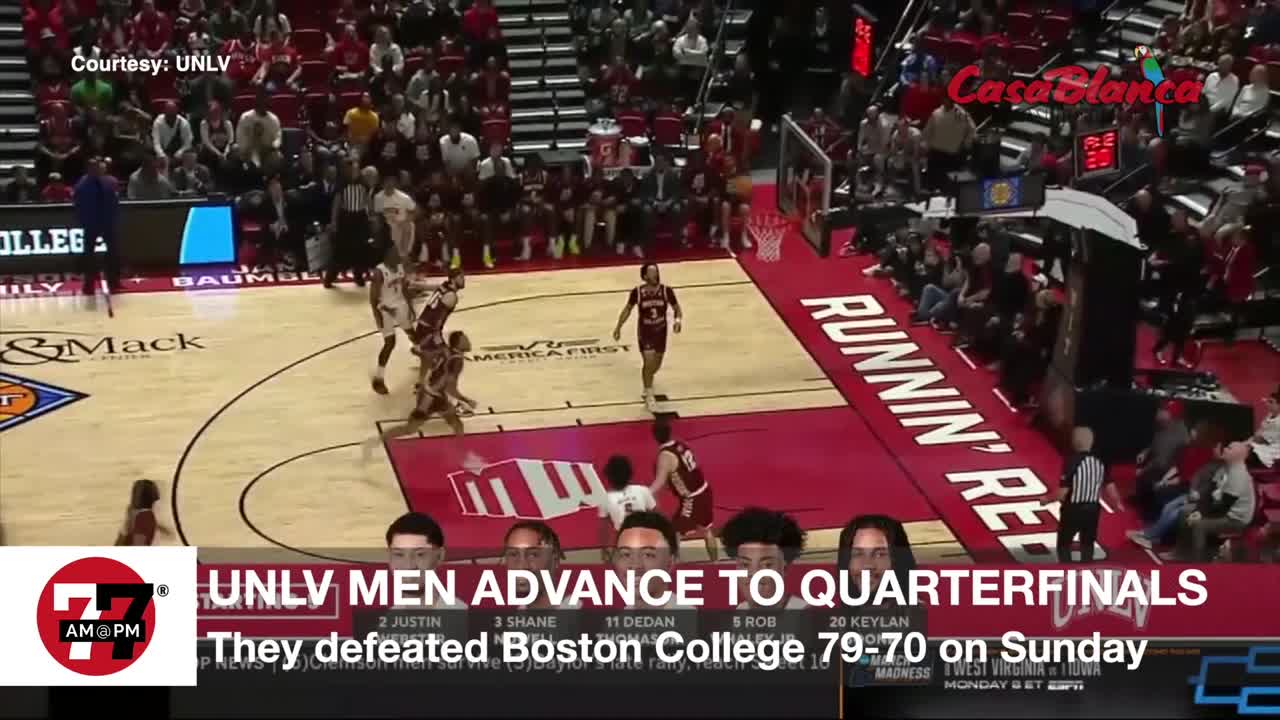 UNLV men’s basketball advance to quarterfinals