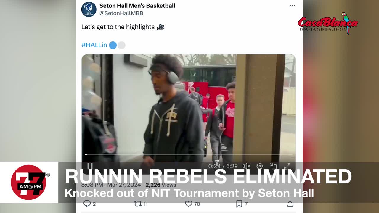 Runnin Rebels eliminated from NIT tournament