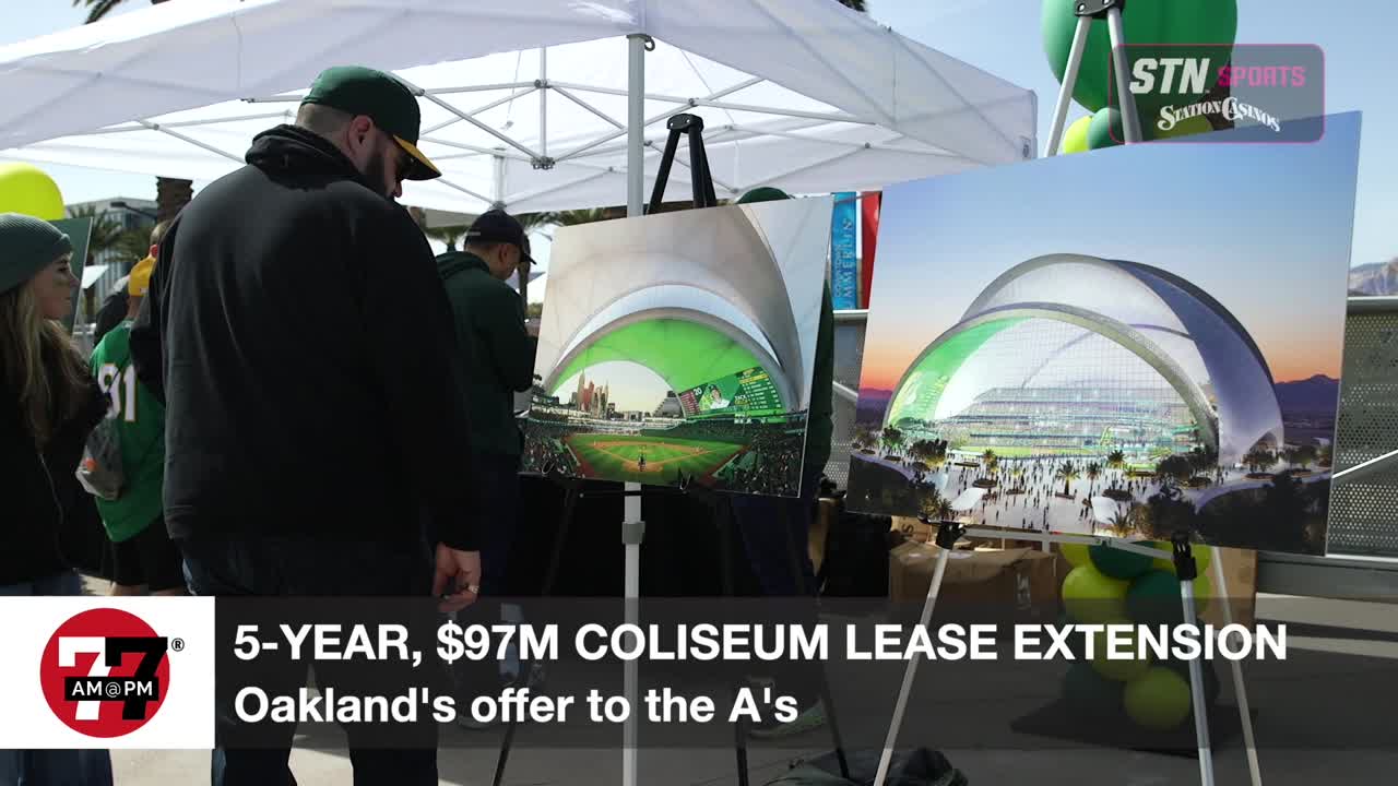 Lease extension offer at Coliseum to Oakland A’s