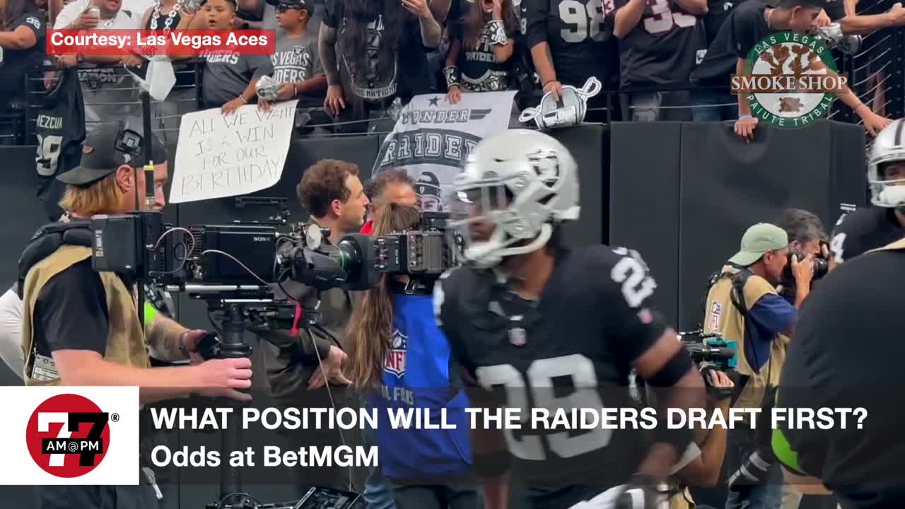 What position will the Raiders draft first?