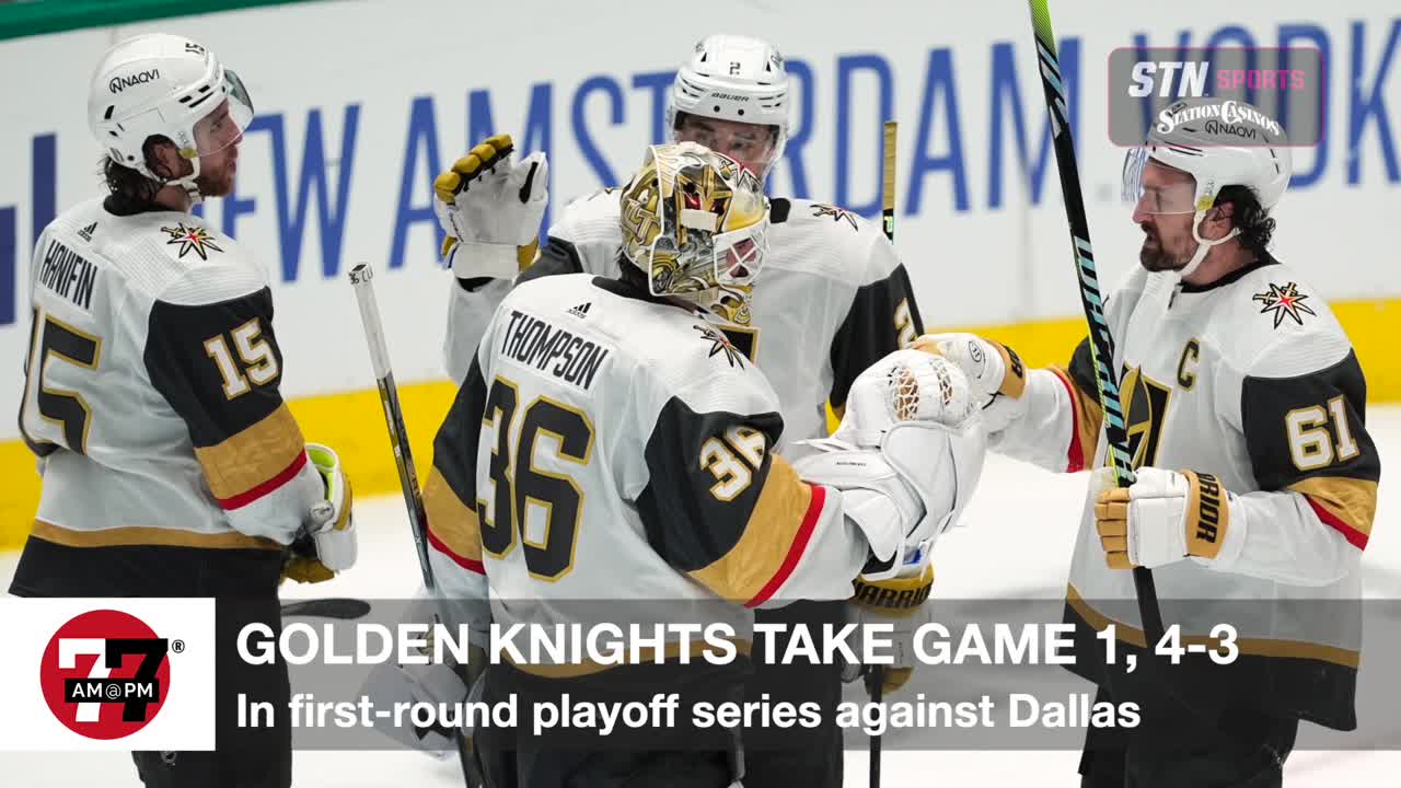Golden Knights take game 1 in Dallas