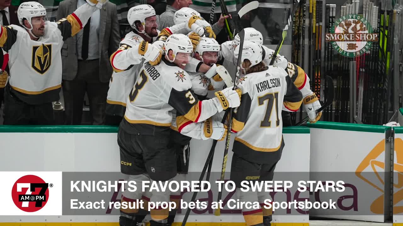 Knights favored to sweep Stars