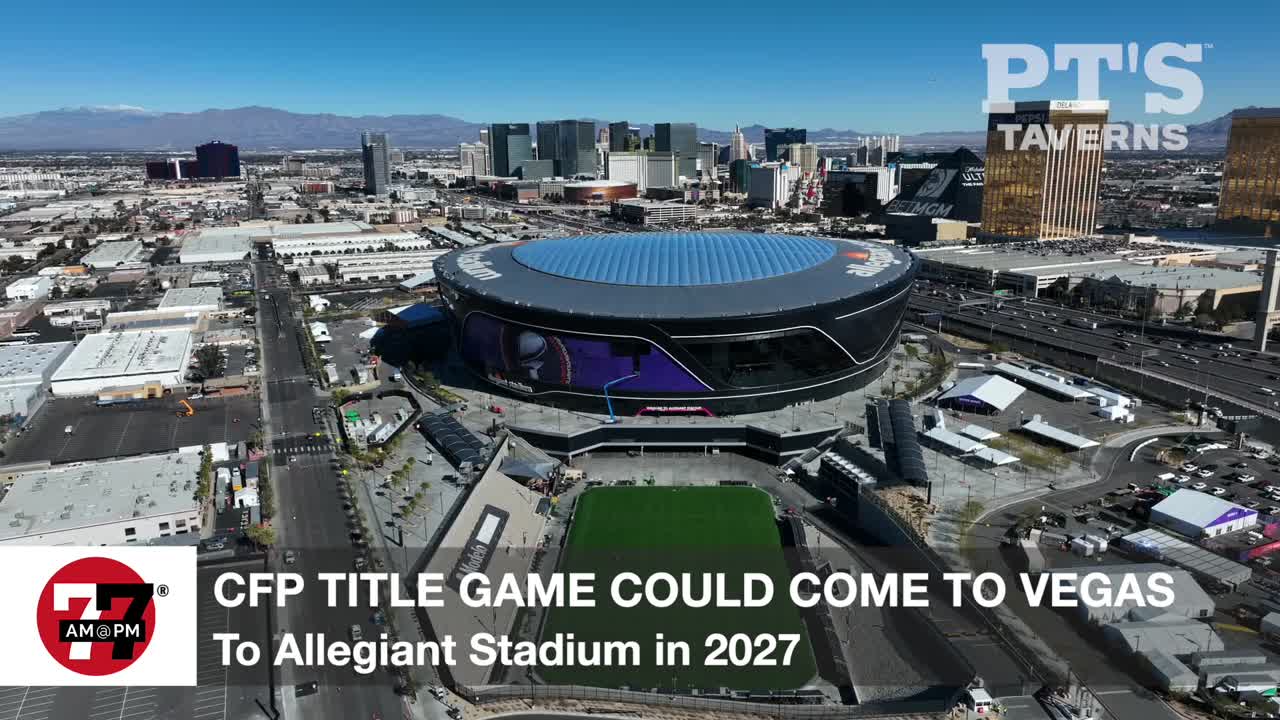 CFP title game could come to Vegas