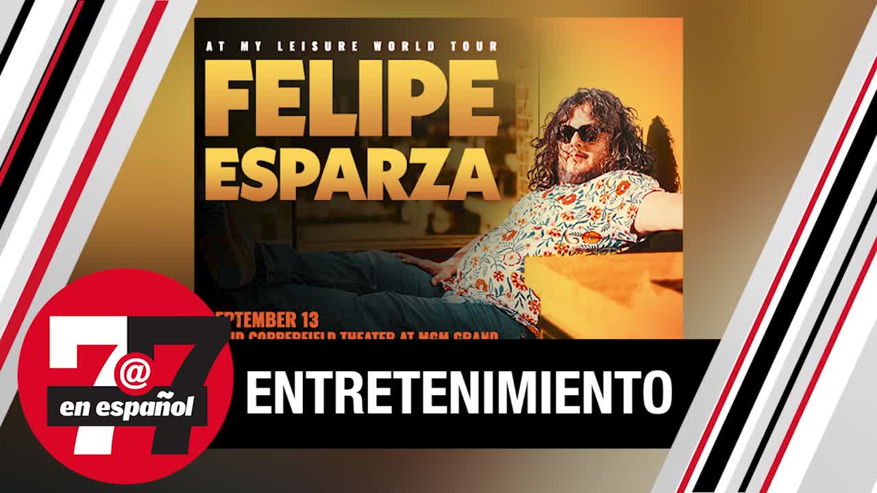 El comediante Felipe Esparza se presentará en teatro David Copperfield del MGM Grand
