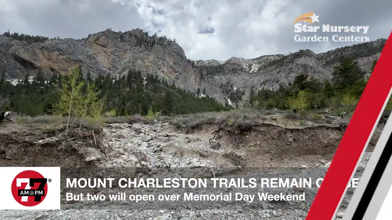 Mount Charleston trails remains closed