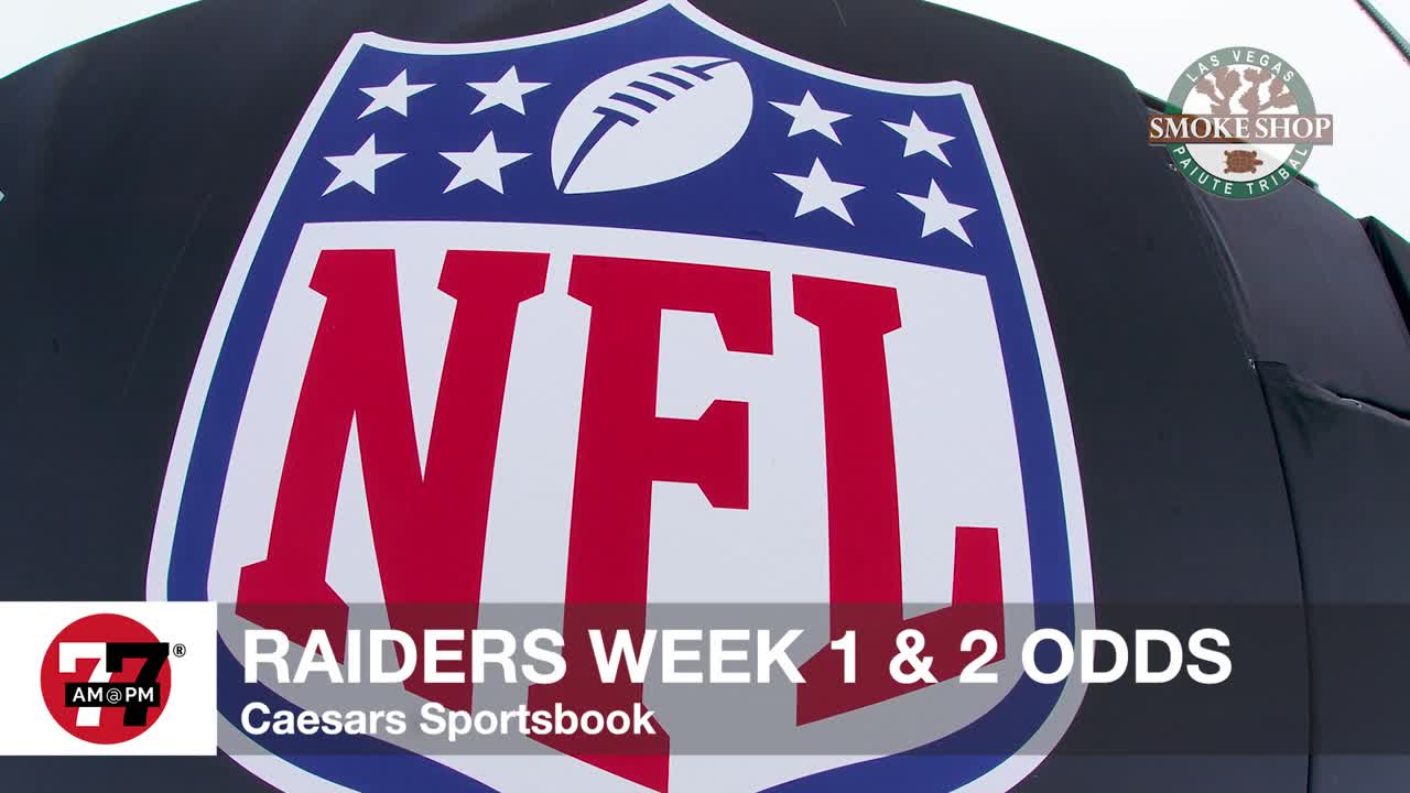 Raiders week 1 & 2 odds