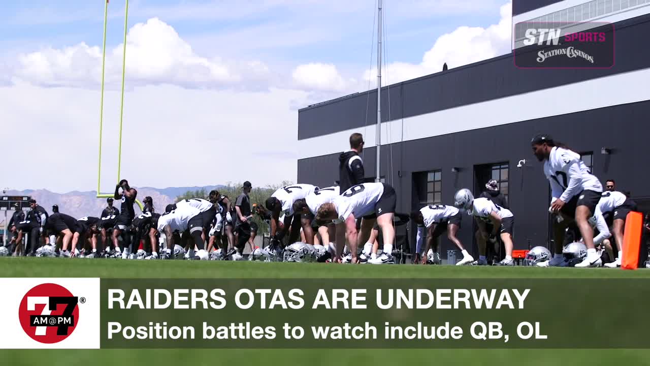 Raiders OTA’s are underway