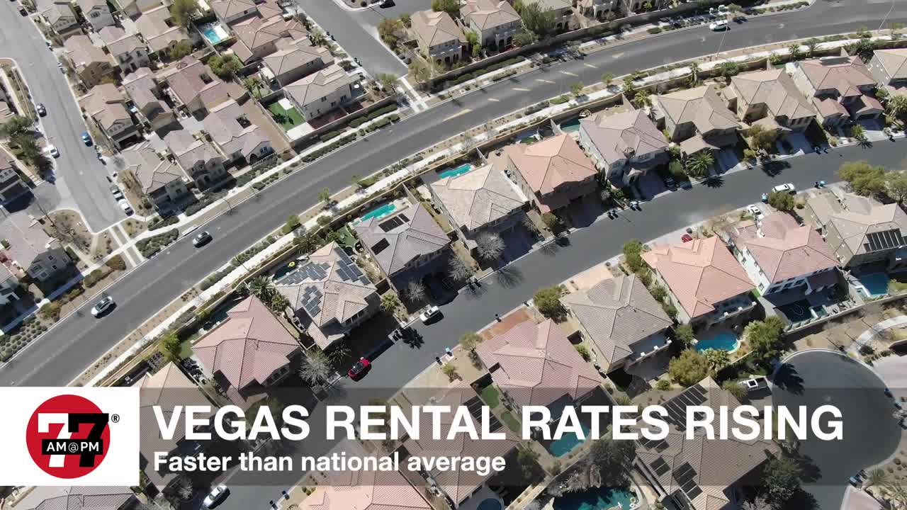 Rental rates in Las Vegas Valley are rising, new report shows