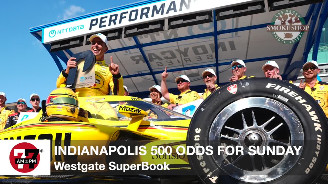 Indianapolis 500 odds for Sunday