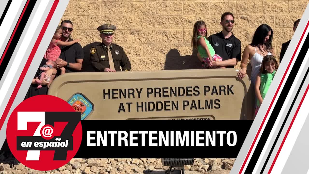 Parque recibe nombre del sargento Henry Prendes quien perdió la vida trabajando
