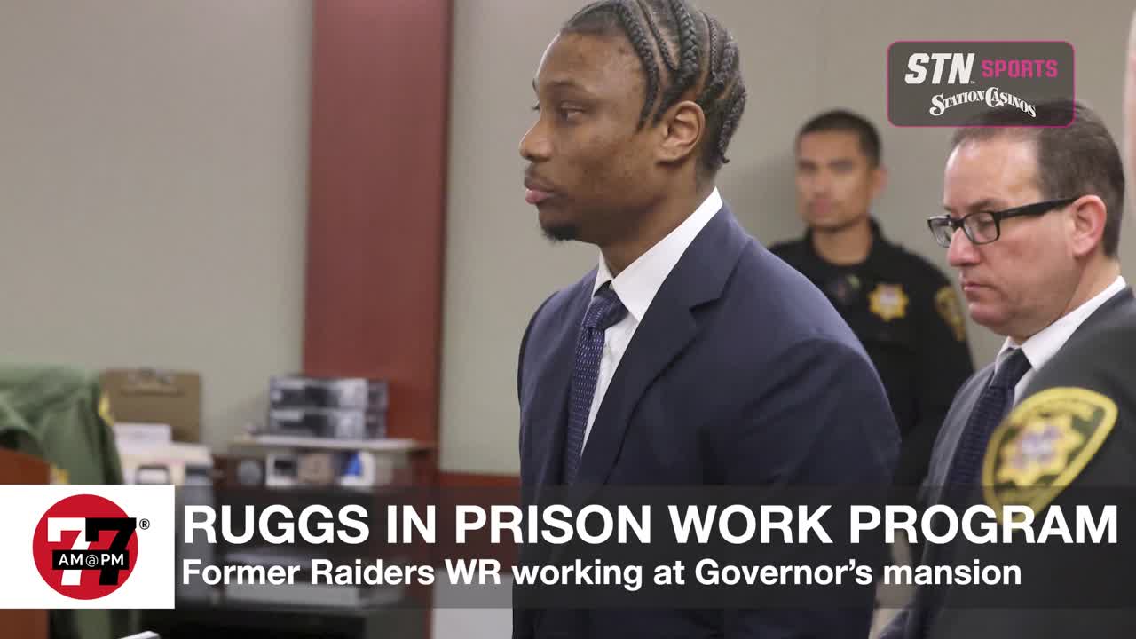 Ex-Raider Ruggs in prison work program at governor’s mansion