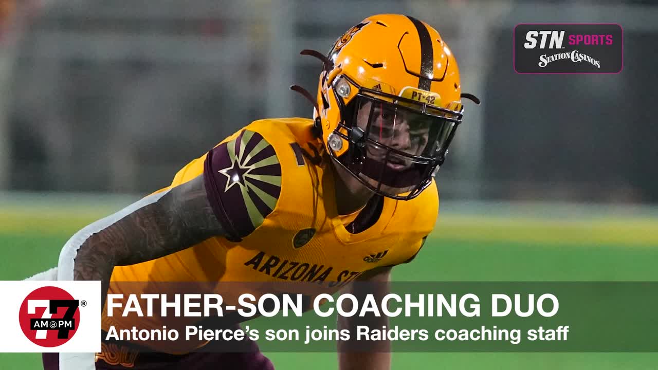 Father-son coaching duo on the Raiders