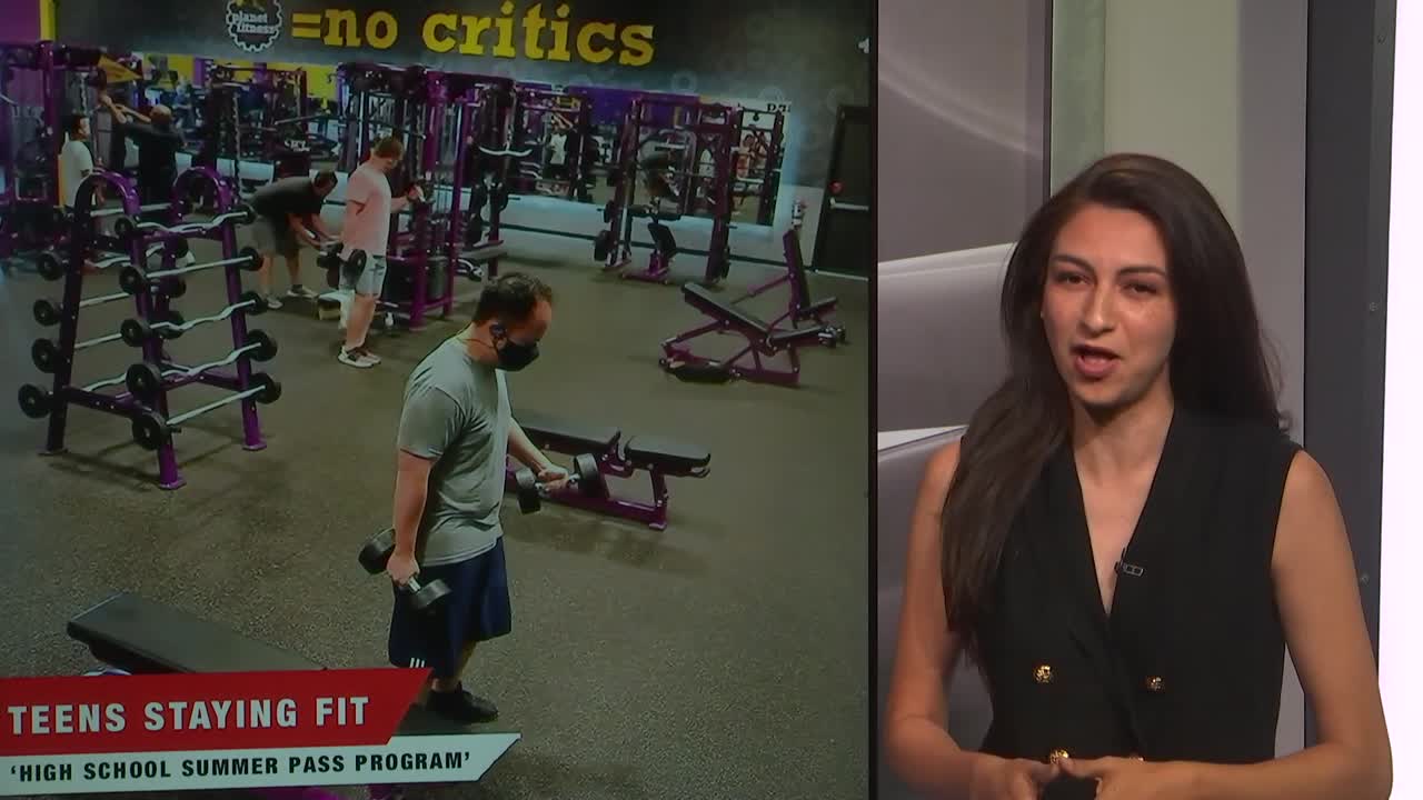 Teens work out for free this summer