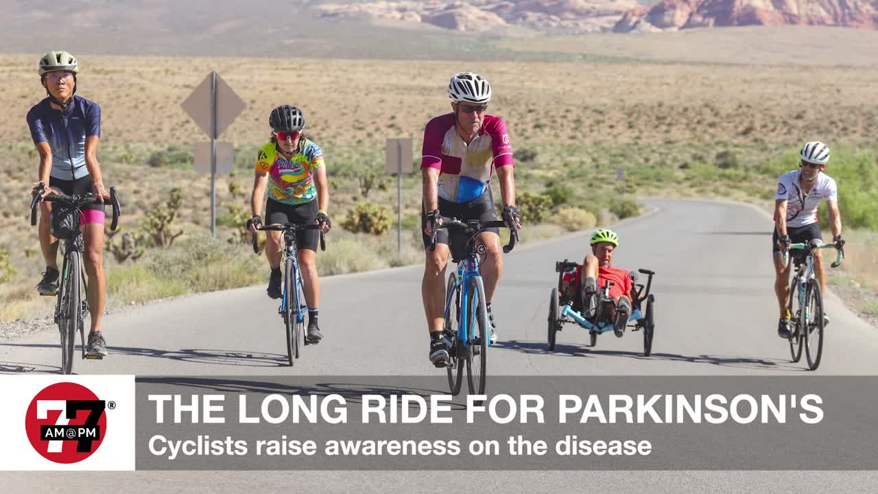 Bike riders raise awareness of Parkinson's disease through cross-country trek