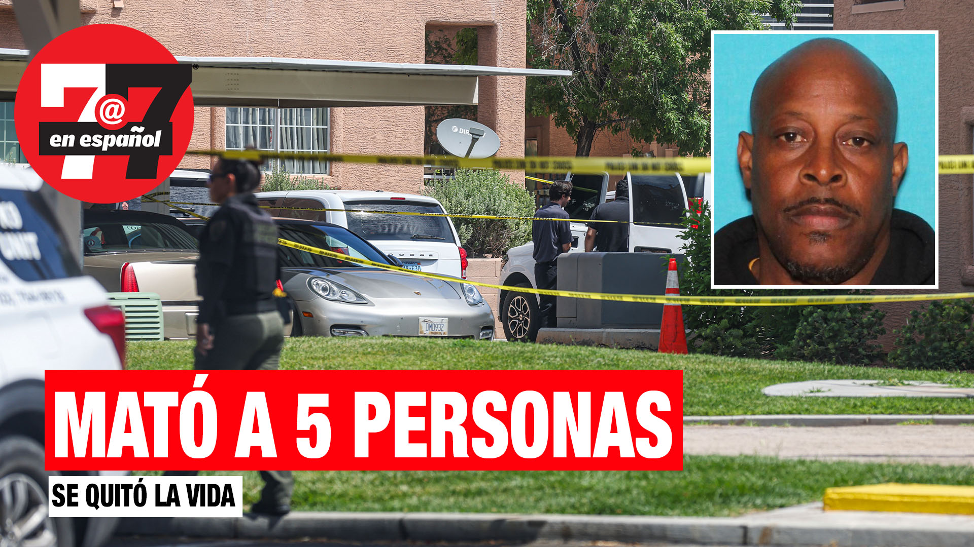 Noticias de Las Vegas | Mató a 5 personas en diferentes apartamentos y se quitó la vida