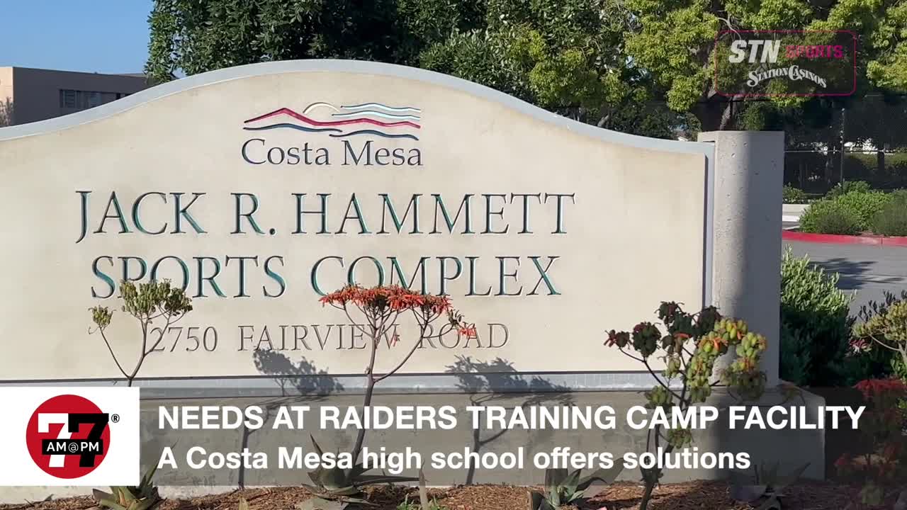 A High School is offers solutions to needs at Raiders Training Camp Facility