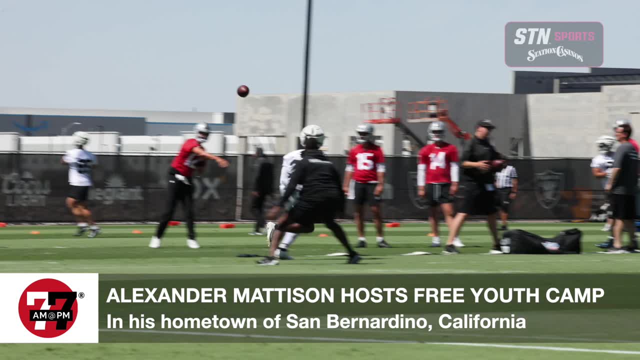 Alexander Mattison hosts free youth camp