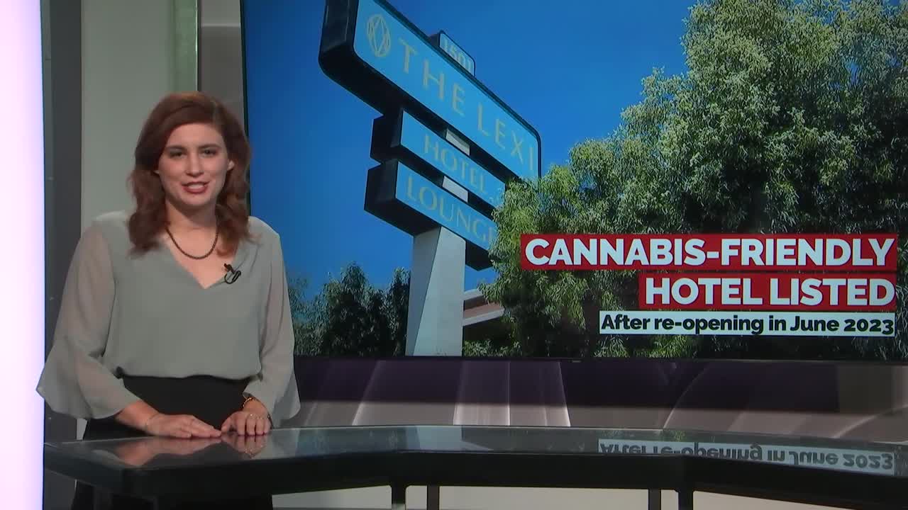 Vegas cannabis-friendly hotel on the market