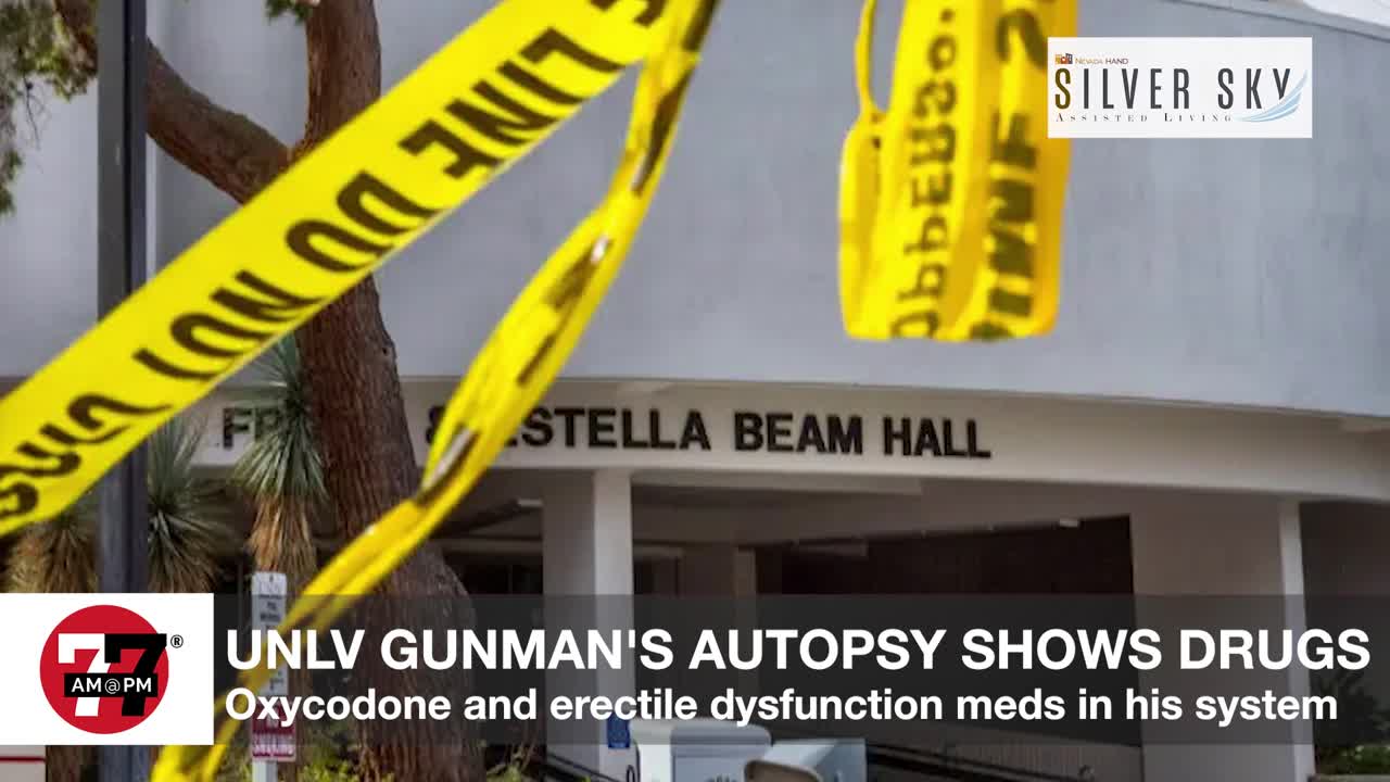 Autopsy reveals UNLV gunman had erectile dysfunction meds in system