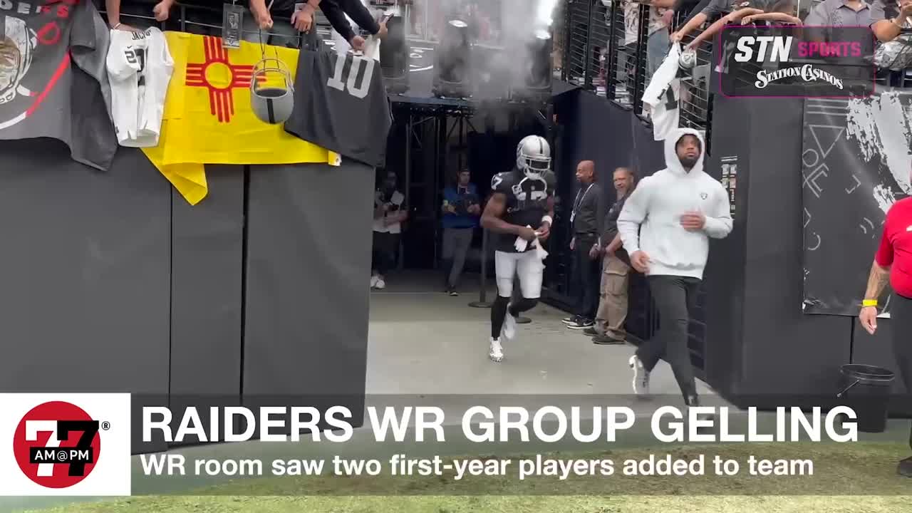 Raiders Wide Reciever group gelling